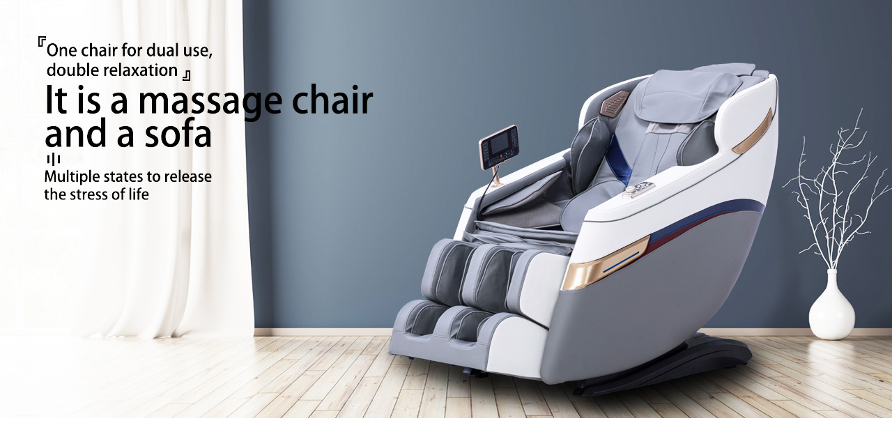 Stress-relieving massage chair